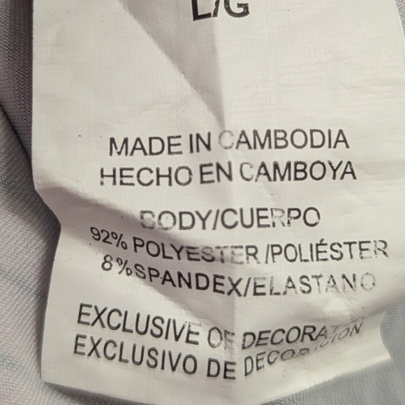 Roxy | Women's Rash Guard Swim Outdoor Long Sleeve Top | Tropical Floral | Large - Picture 6 of 7